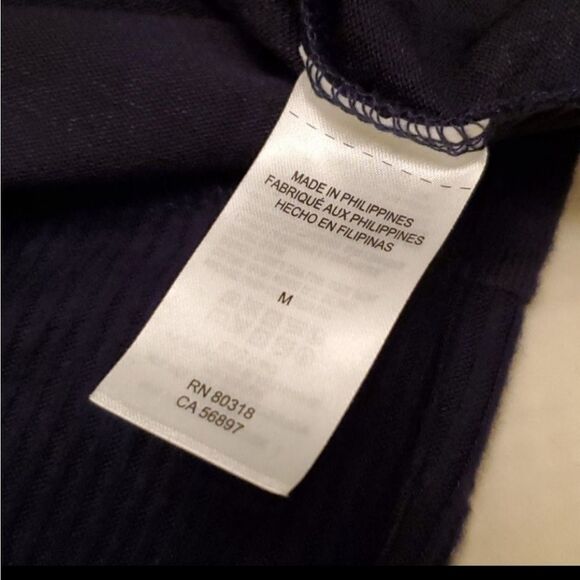 LUCKY BRAND V NECK LIGHTWEIGHT SOFT BLUE LONG SLEEVE MEN'S SWEATER medium M - Picture 5 of 7